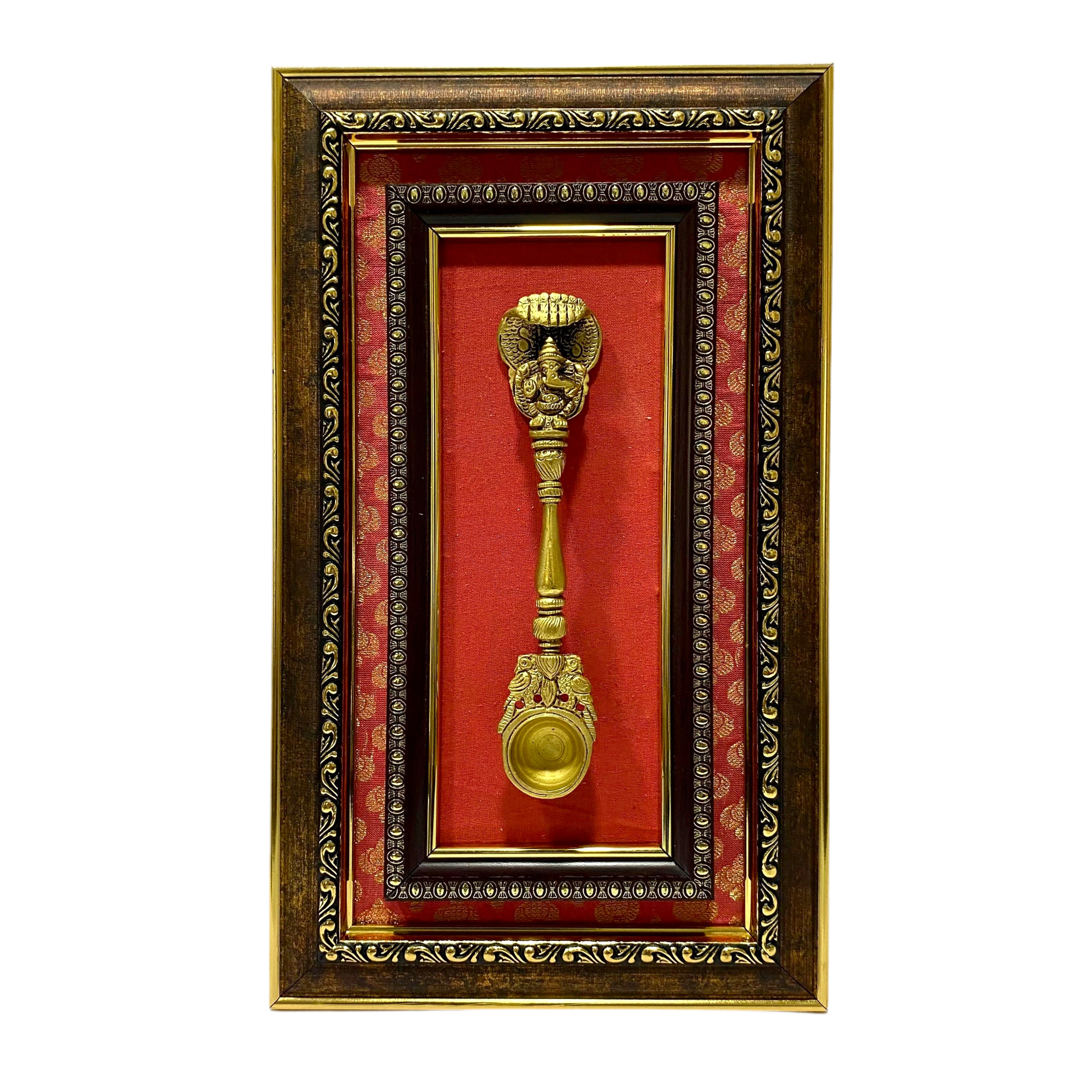 Brass Ganesha & Shesha Vintage Frames Collection Exclusive Designs By Tamrapatra