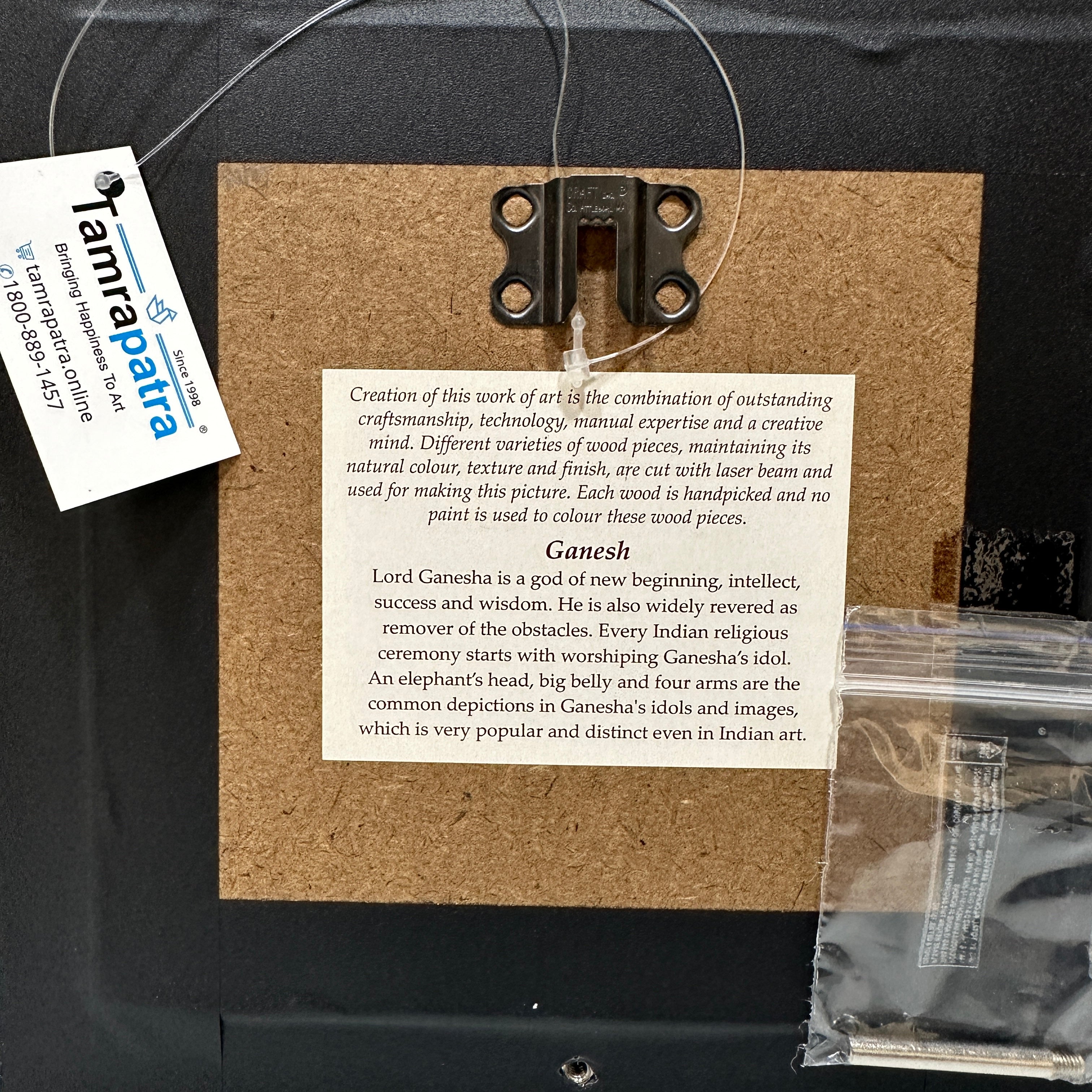 God Ganesha Wooden Creation Handcrafted By Local Artisan Designs By Tamrapatra