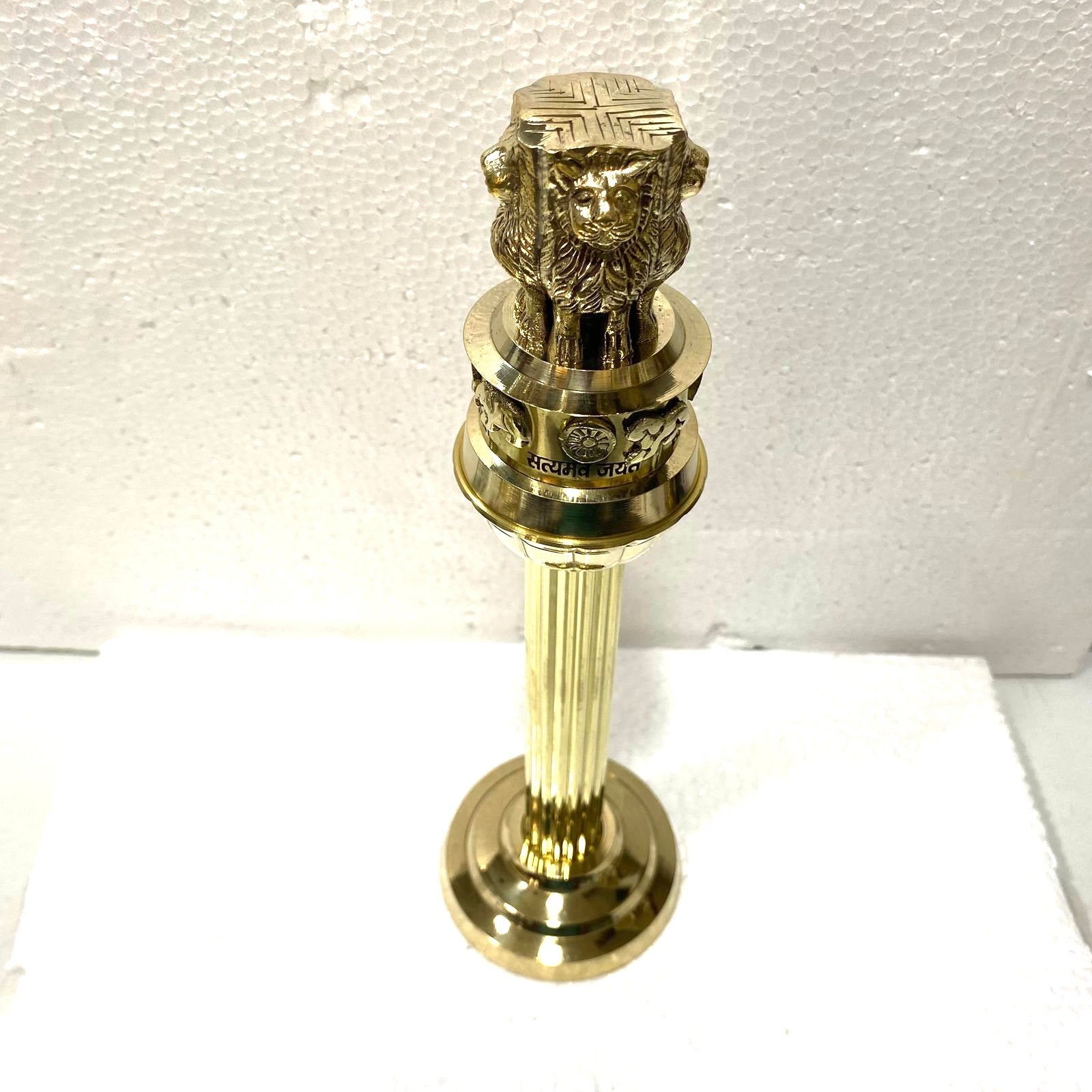 Brass National Emblem In Various Size Handcrafted Best Quality By Tamrapatra