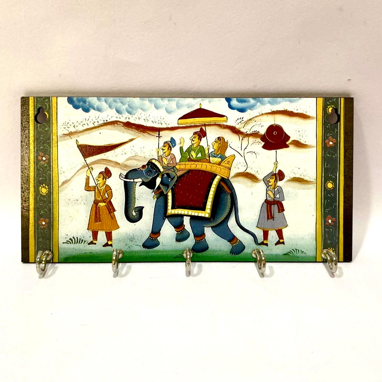 Various Concepts Of Indian Heritage Key Holders Collection MDF From Tamrapatra