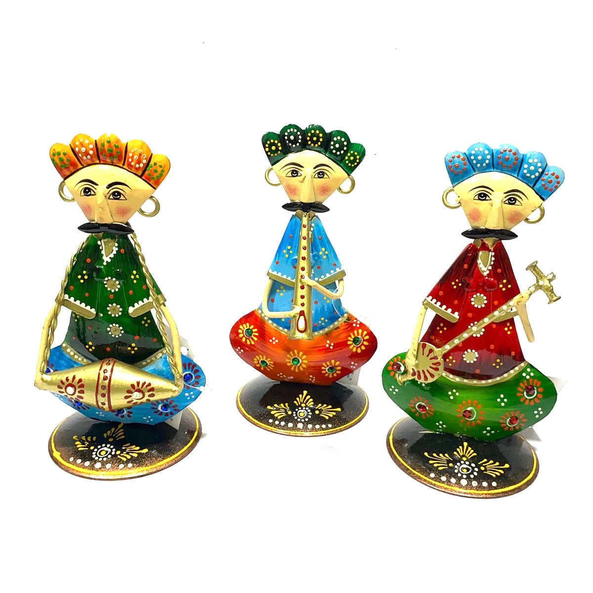 Rajasthani Musician Handcrafted & Eccentric Metal Exhibit From Tamrapatra - Tamrapatra