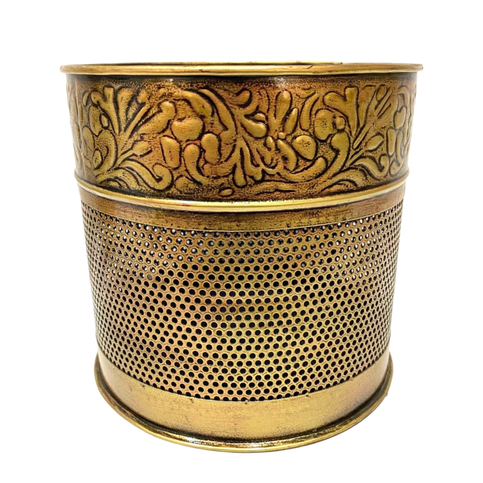 Multipurpose Metal Style Candle Light Holder Planter Wedding Décor By Tamrapatra - Tamrapatra