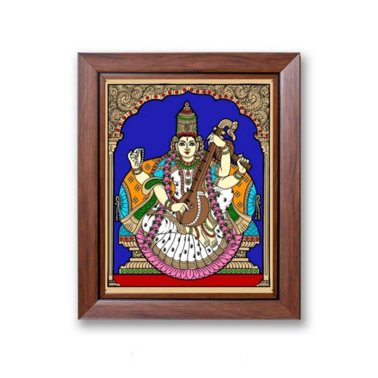 Religious Tanjore Reverse Glass Painting Wall Art In Various Designs By Tamrapatra