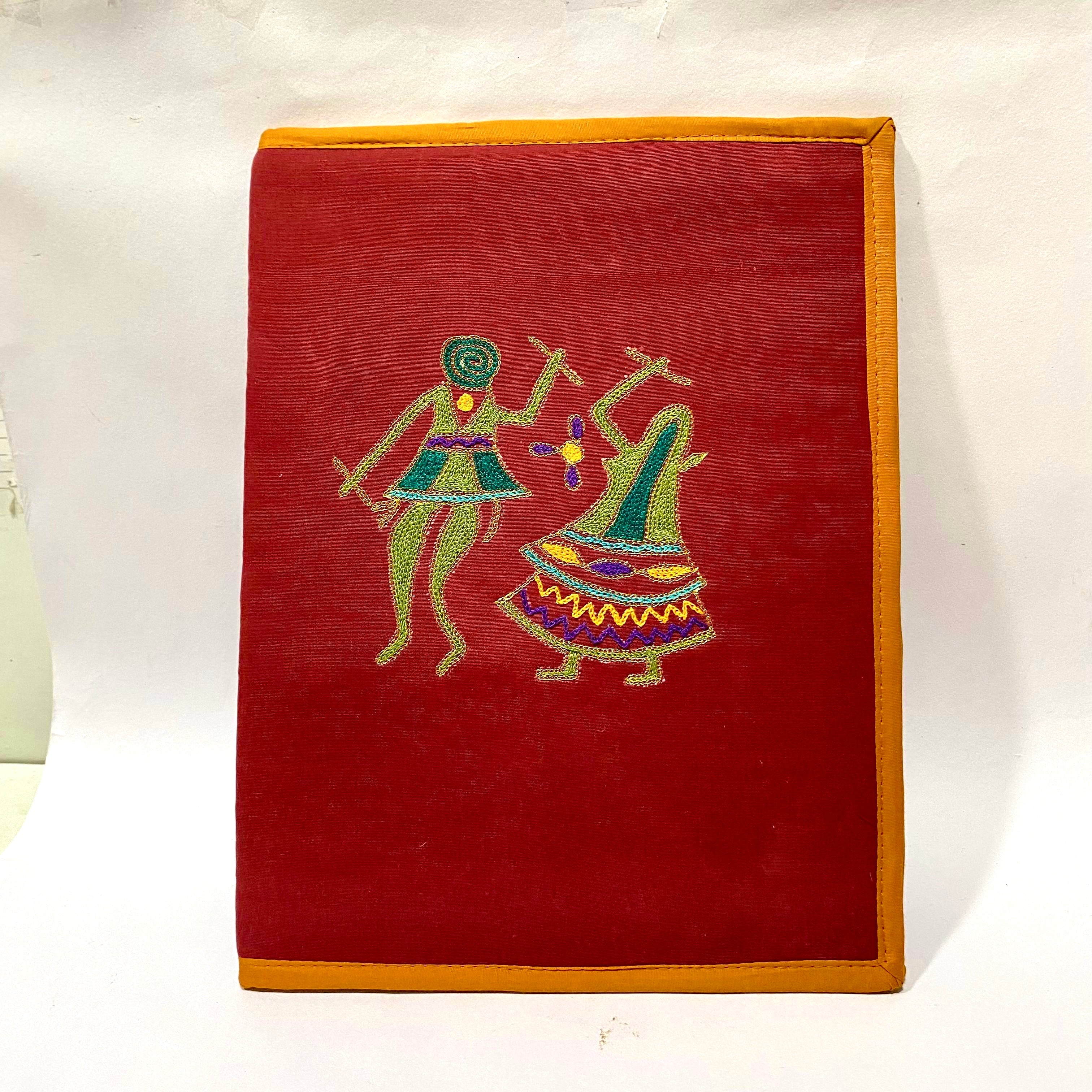 Embroidery Handmade Files To Store Documents Ethnic Collection By Tamrapatra