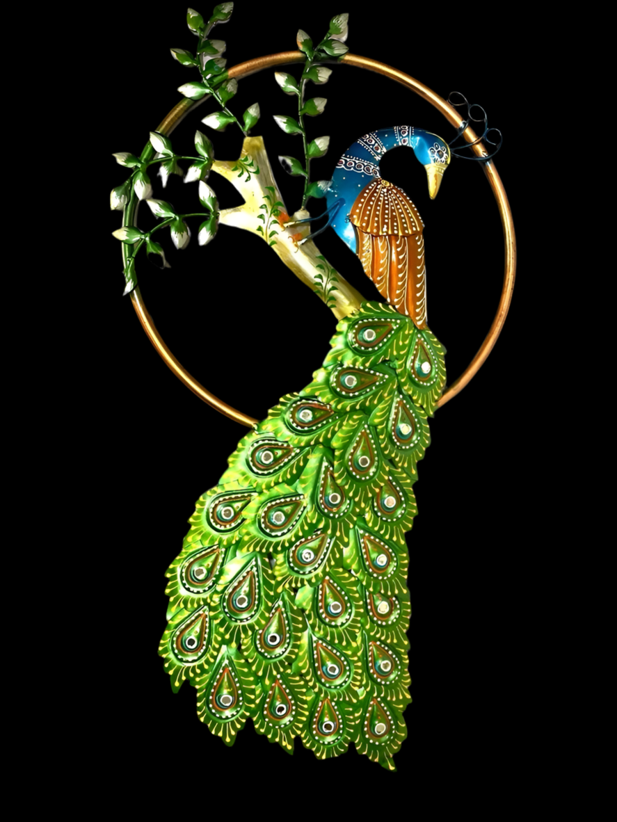 Wall Ring Peacock Wall Décor Metal Artwork Home Design Ideas By Tamrapatra