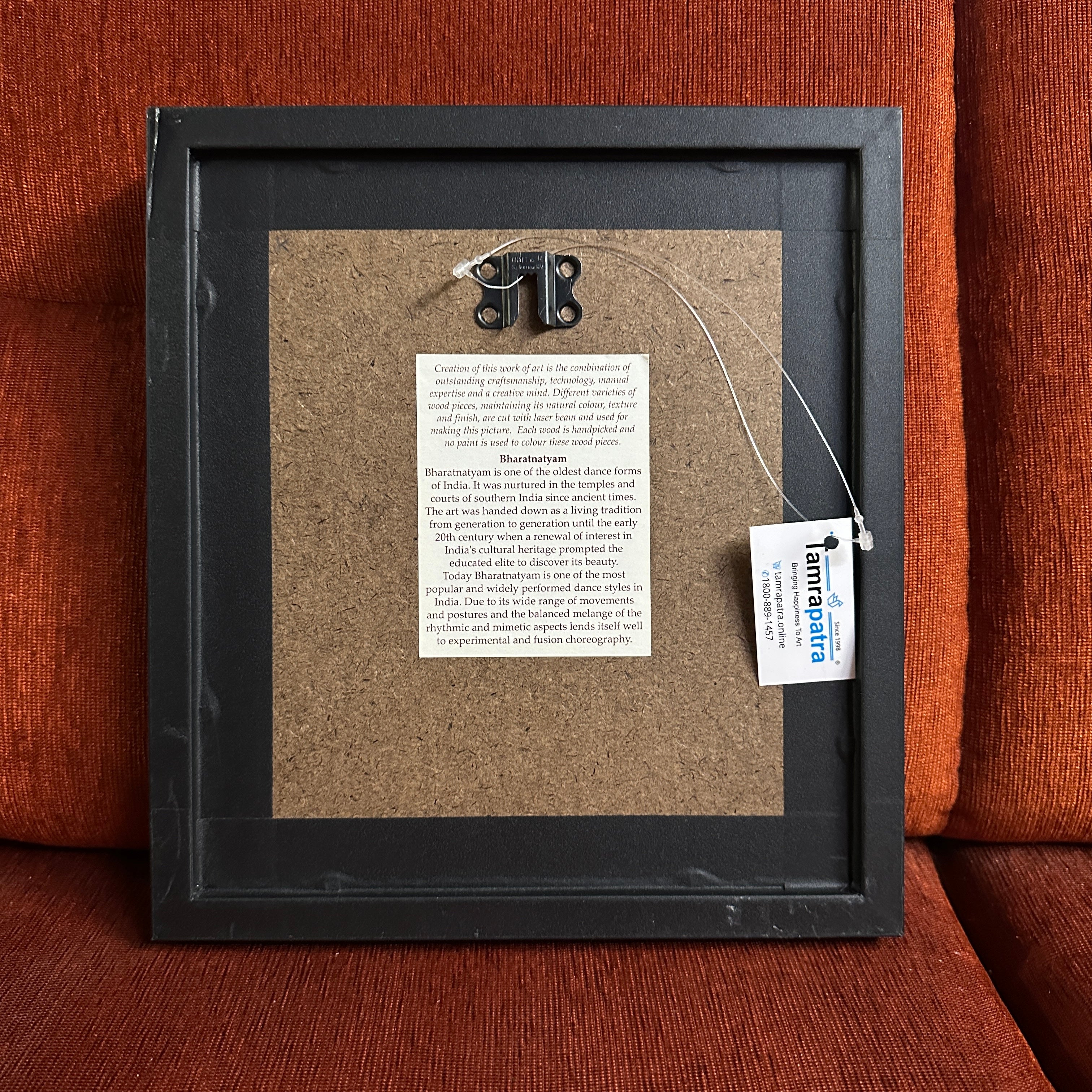 Kathak Bharatnatyam Kathakali Indian Dancer Carved From Wood Tamrapatra