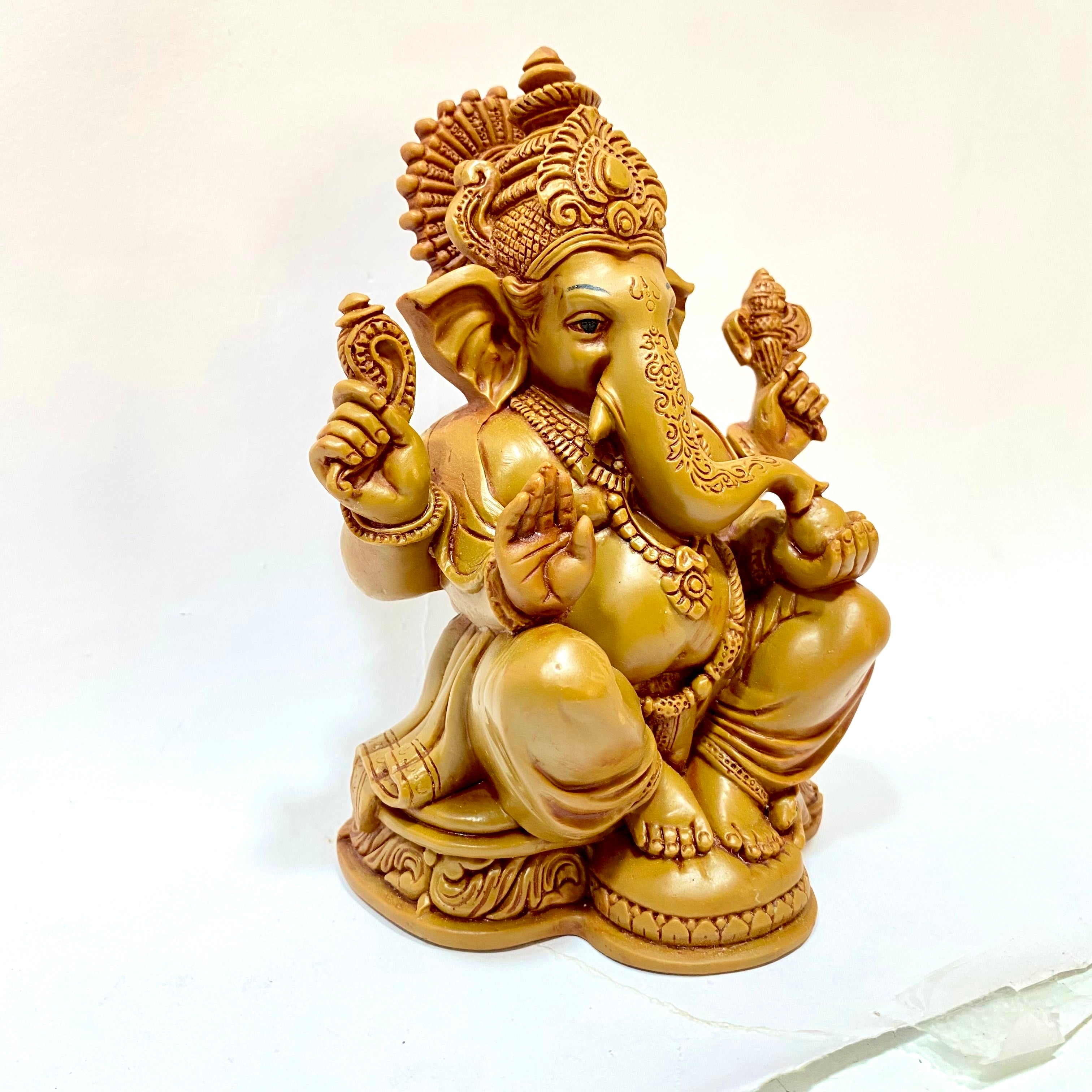 Resin Spiritual Collection "Wooden Effect" Exclusive Artwork From Tamrapatra
