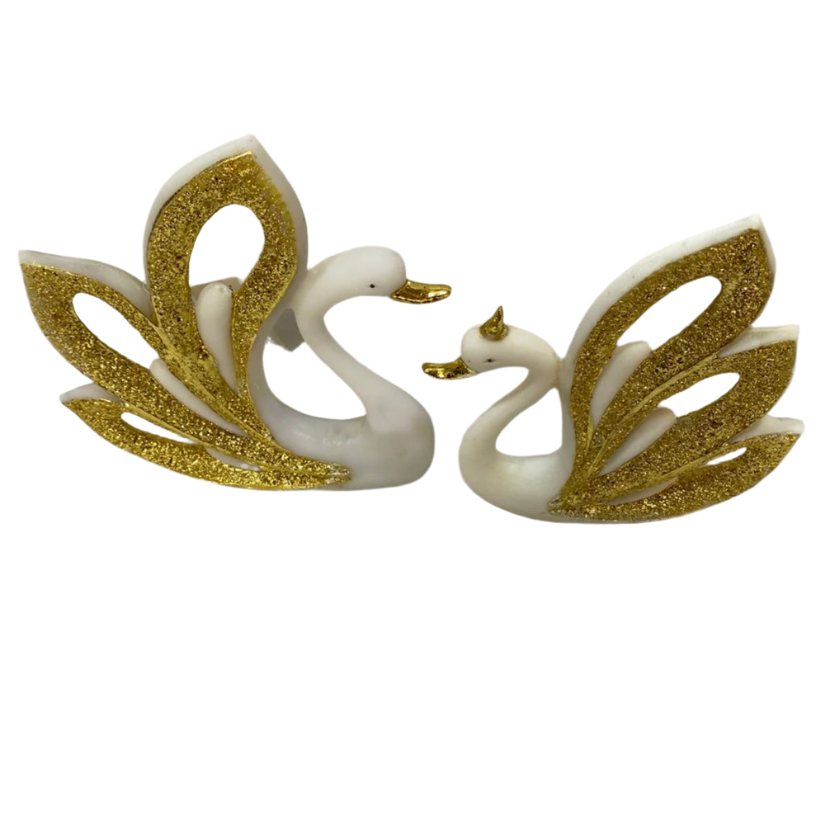 Love Birds Swan Pair Resin Art Home Decor Showpiece New Models By Tamrapatra