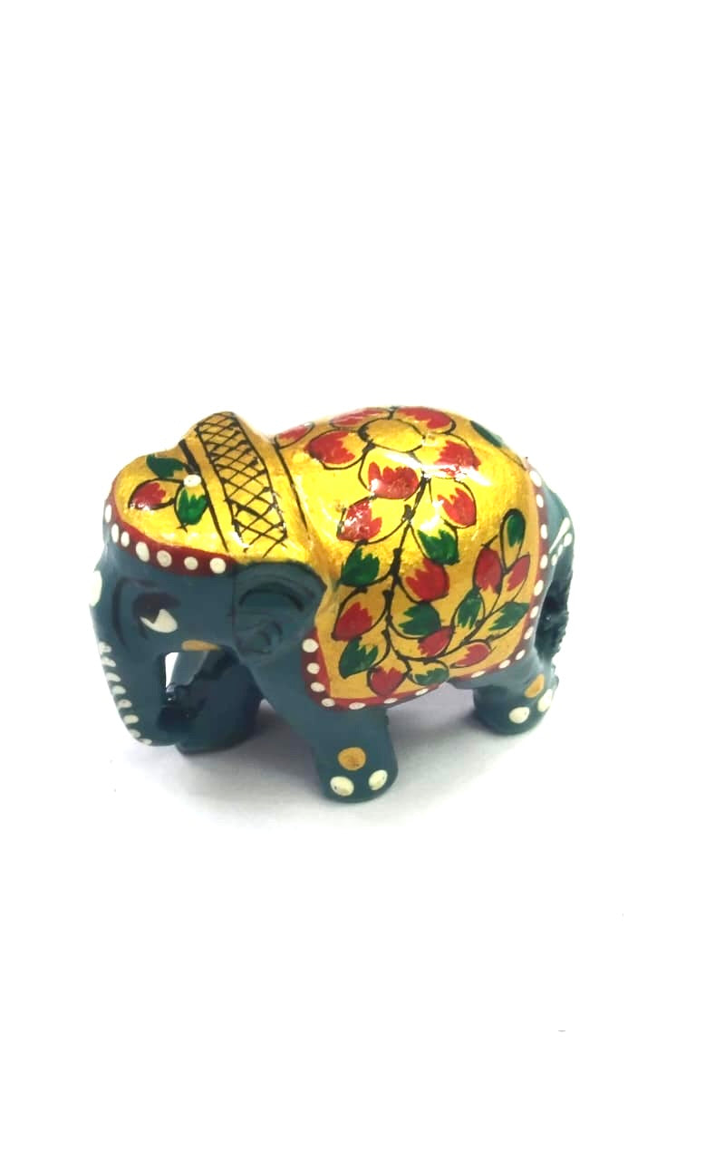 Miniature Painting On Elephant Wonderful Creations By Local Artisan By Tamrapatra