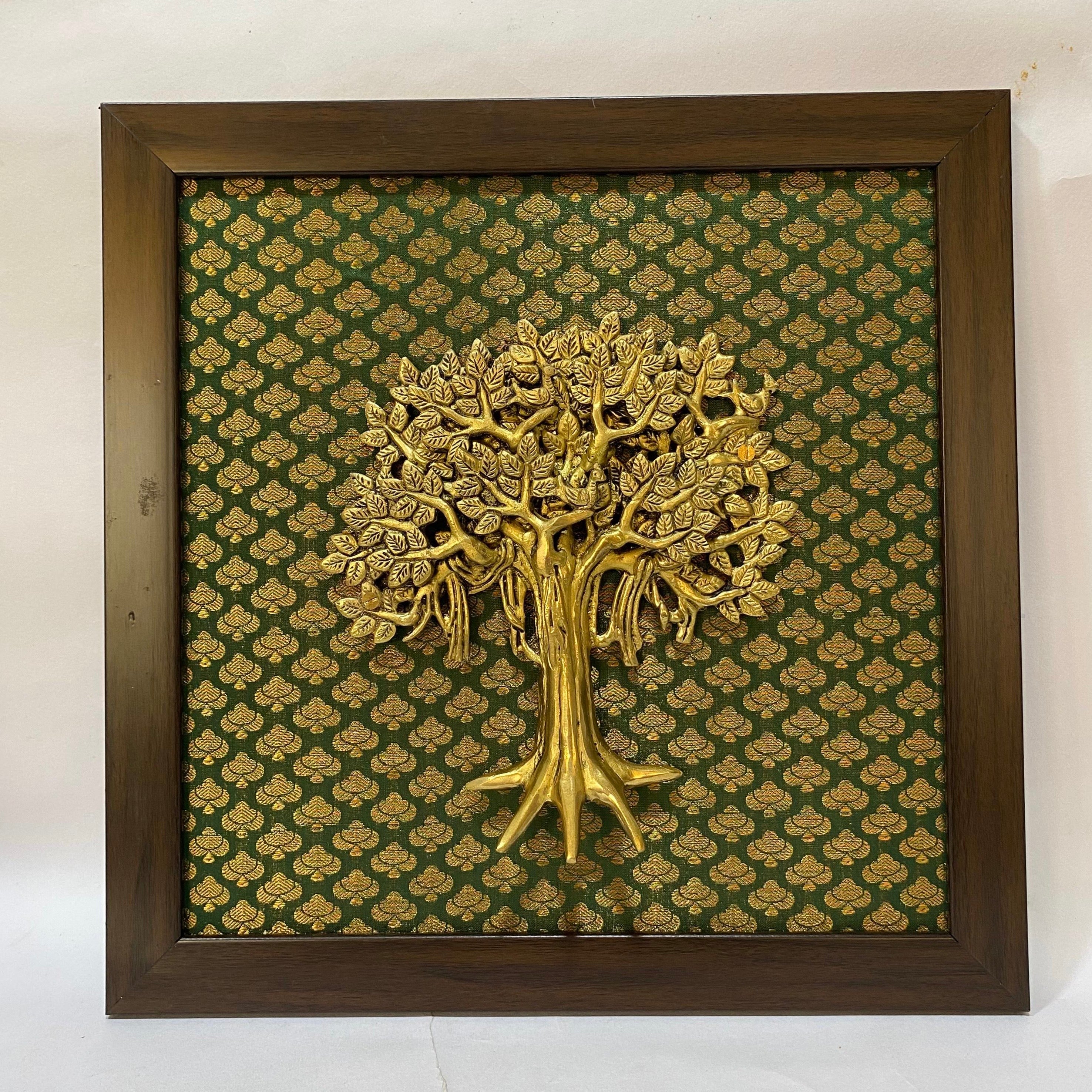Brass Tree Frame Wall Art Office Home Decor Premium Collection By Tamrapatra