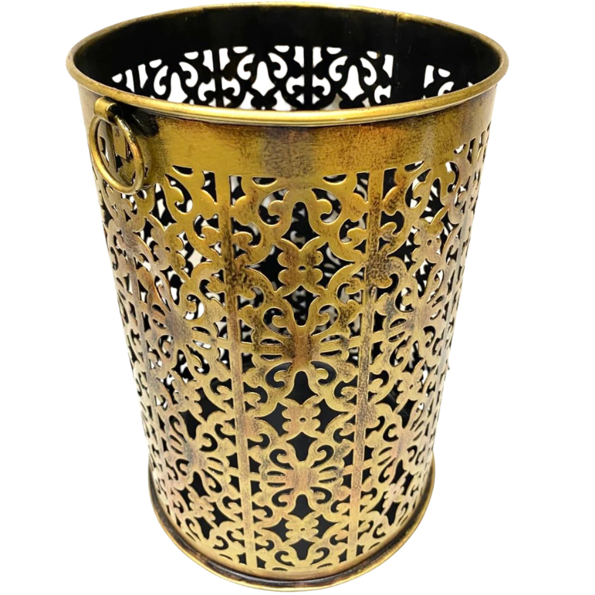 Metal Cutwork Multipurpose Candle Magazine Planter Lightings From Tamrapatra - Tamrapatra