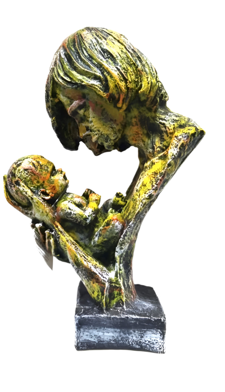Mother Child Sculpture Extraordinary Love Symbol Beautiful Art Tamrapatra
