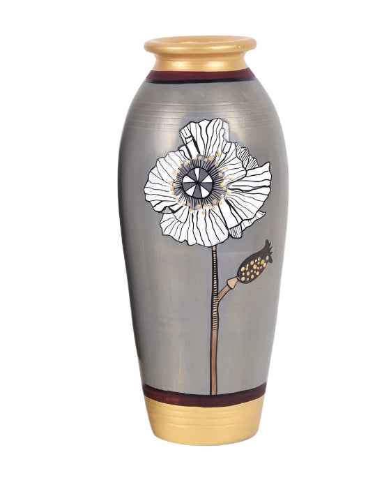 The Perfection Of Pottery In Various Shades Terracotta Long Pots From Tamrapatra