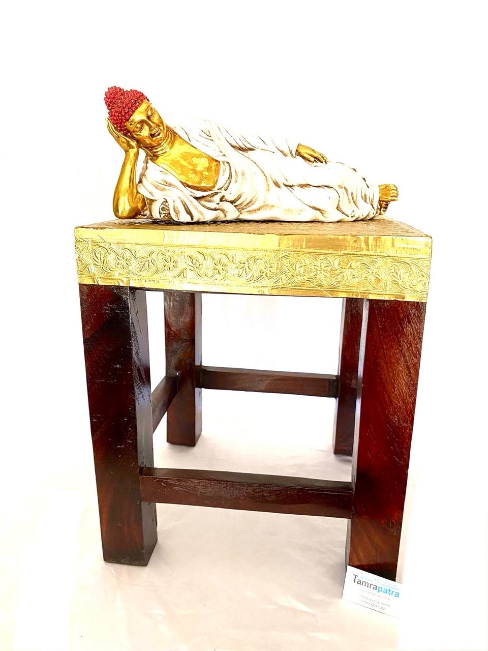 Collection Of Brass Fitted Nester Stools Aesthetic Look For Every Corner Tamrapatra