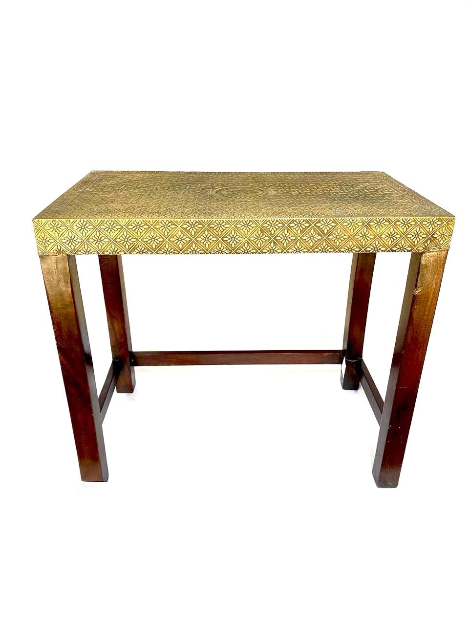 Collection Of Brass Fitted Nester Stools Aesthetic Look For Every Corner Tamrapatra