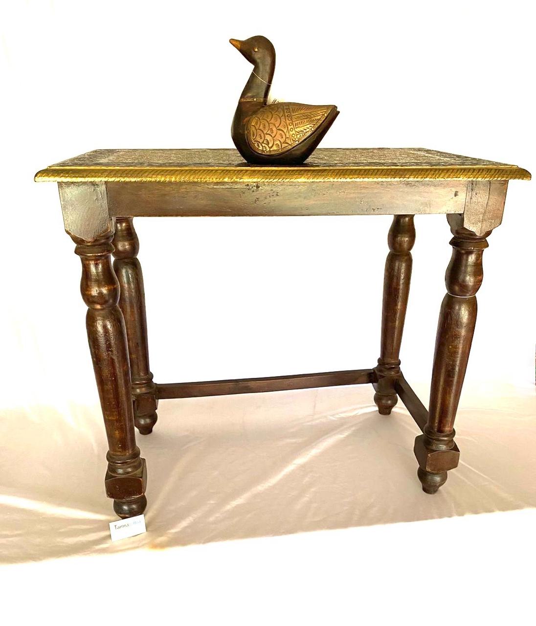 Collection Of Brass Fitted Nester Stools Aesthetic Look For Every Corner Tamrapatra