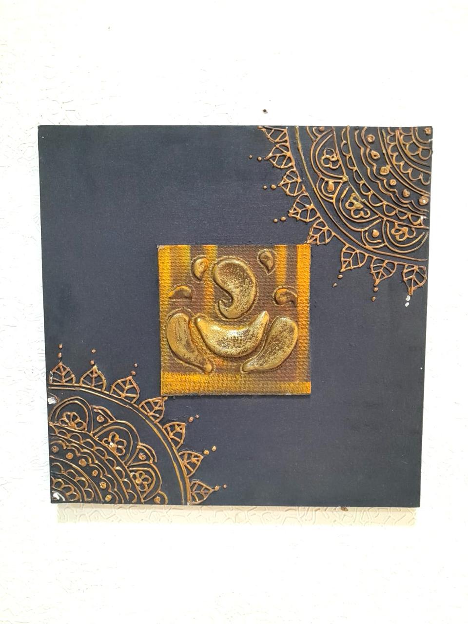 Ganesha 3D Art Canvas Paintings Wall Art Décor Exclusive Designs By Tamrapatra