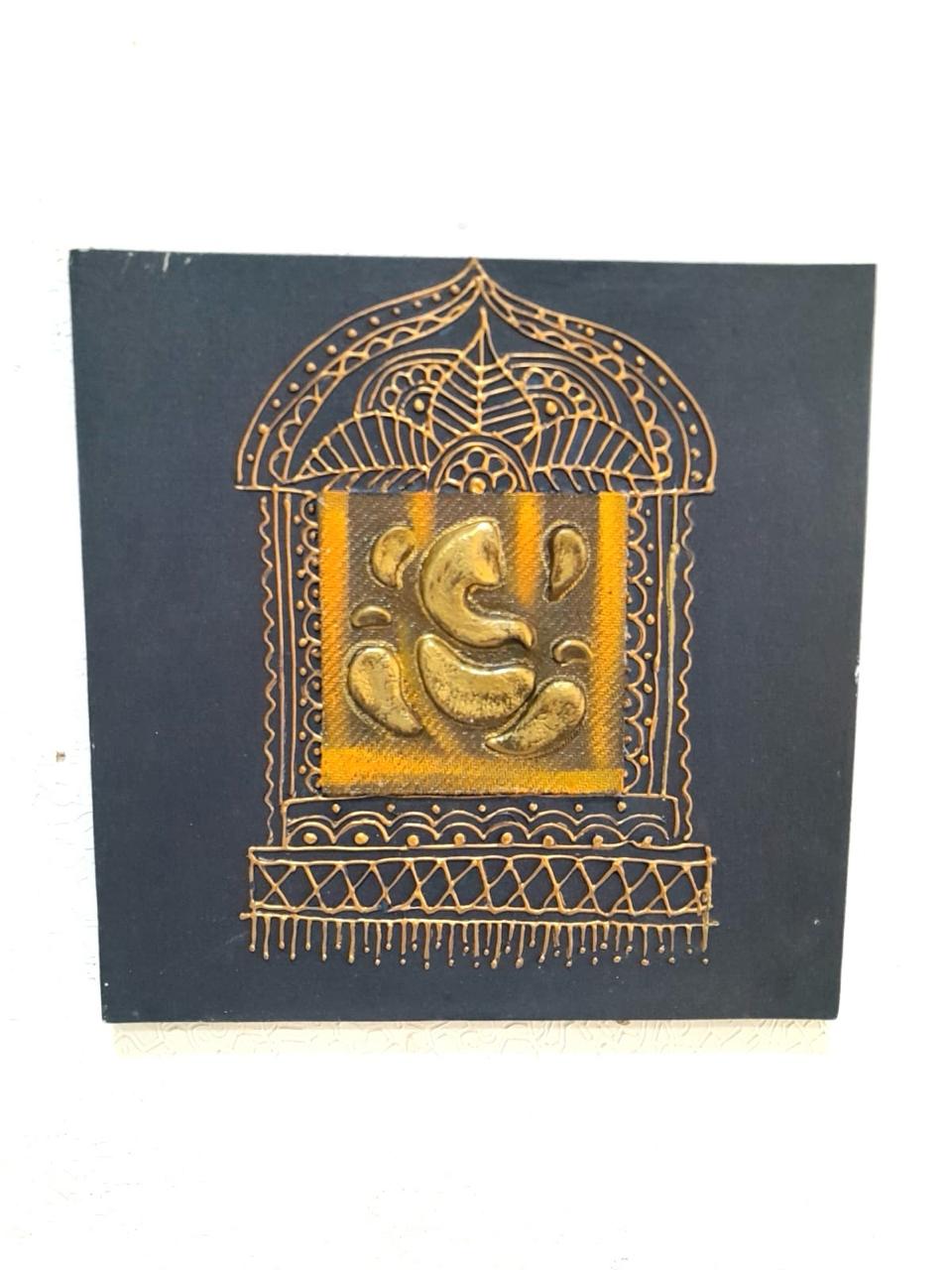 Ganesha 3D Art Canvas Paintings Wall Art Décor Exclusive Designs By Tamrapatra