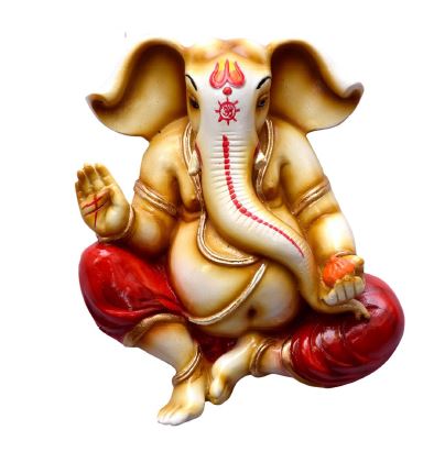 Lord Ganesh Resin Hanging Mighty God Frames Collection Spiritual Tamrapatra - Tamrapatra