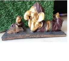 Spiritual Lord Ganesha With Rat Doctor Sweet Combination Artefact From Tamrapatra