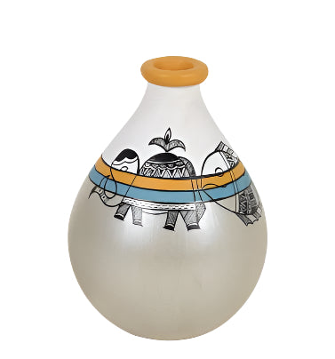 The Best Of Terracotta Pottery Miniature Hand Painted Pots New By Tamrapatra