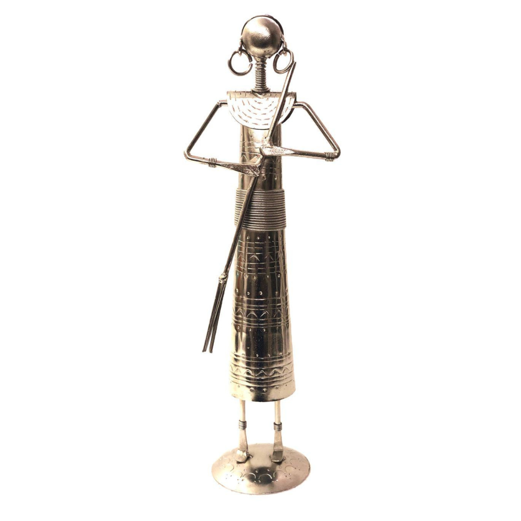 Lady Farmer Painted With Nickel Marvelous Interior Design By Tamrapatra