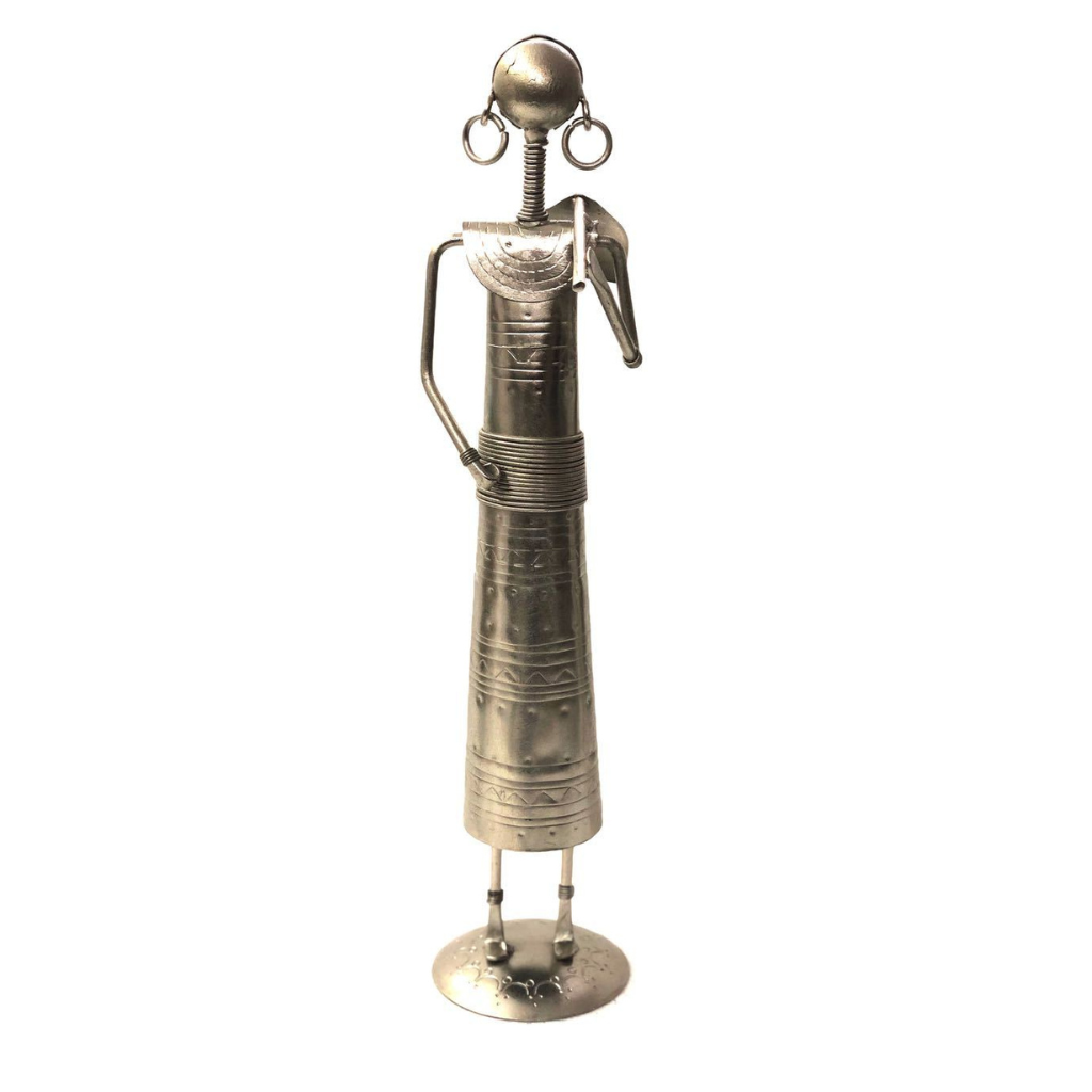 Lady Farmer Painted With Nickel Marvelous Interior Design By Tamrapatra