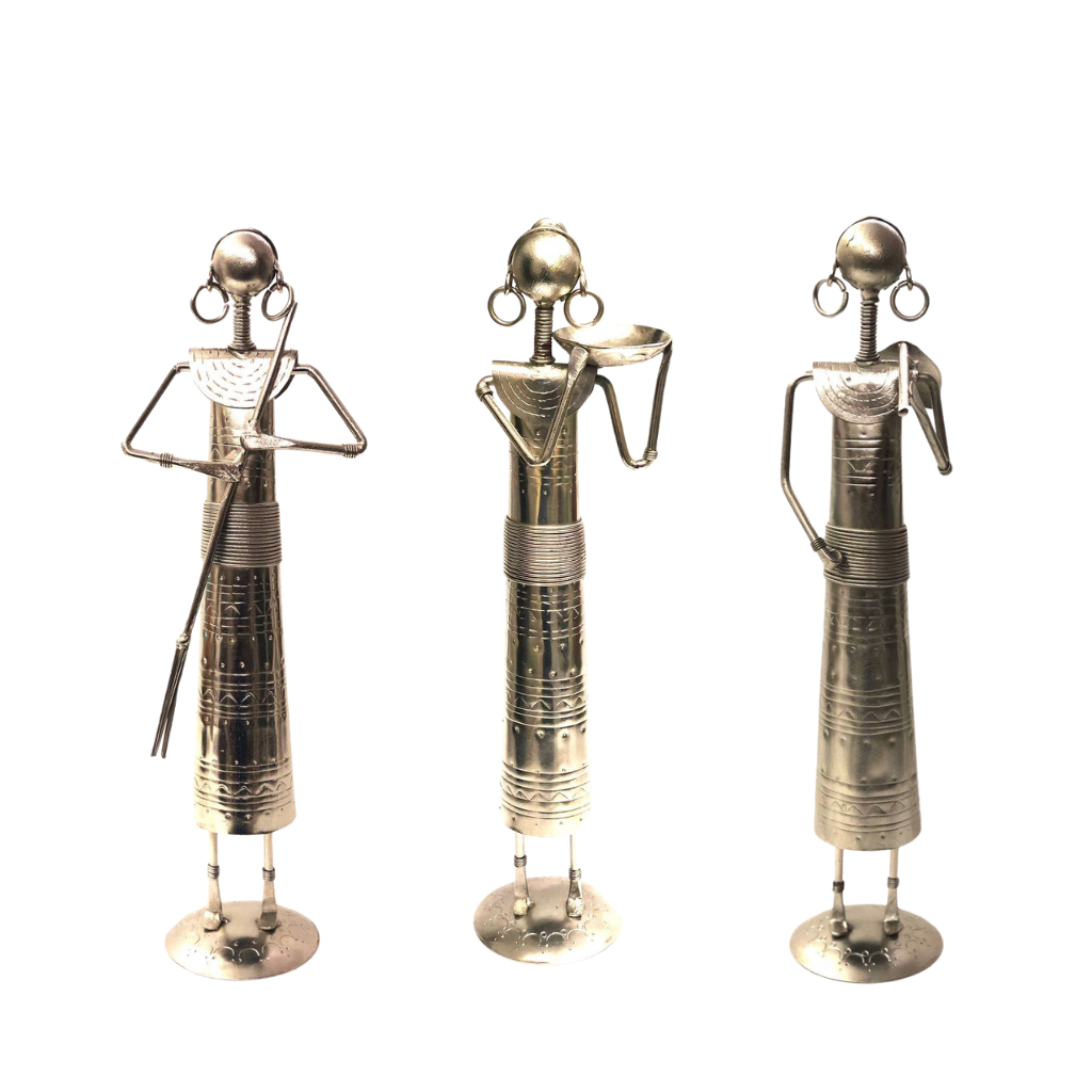 Lady Farmer Painted With Nickel Marvelous Interior Design By Tamrapatra