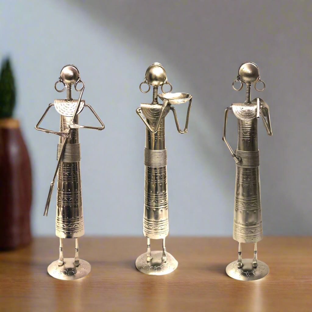 Lady Farmer Painted With Nickel Marvelous Interior Design By Tamrapatra
