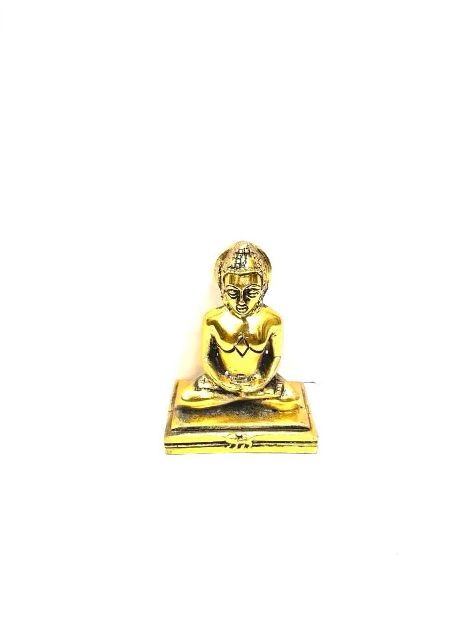 Mahavir God Spiritual Metal Art The Collection Of Religious Idols From Tamrapatra