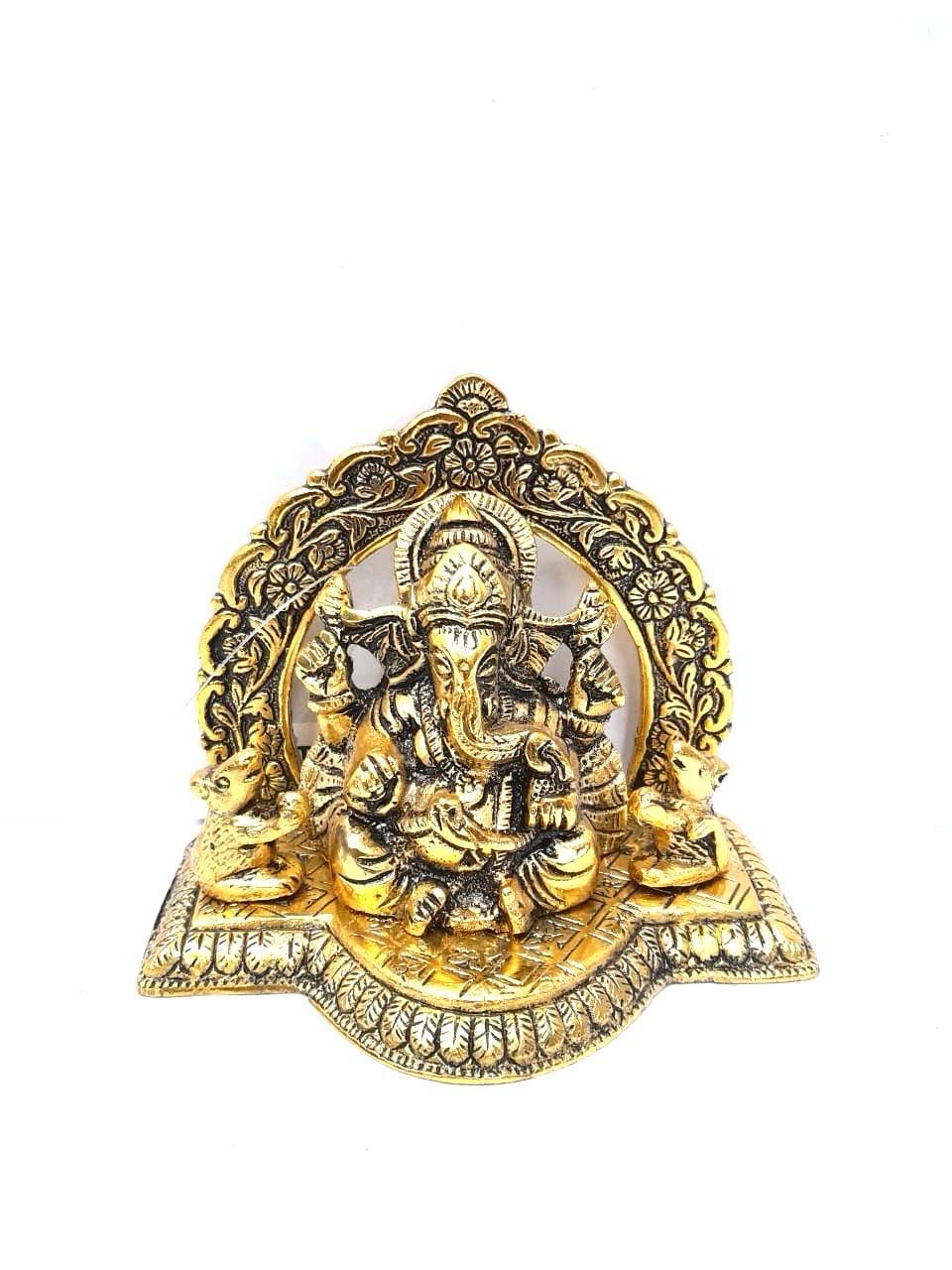 Metal Religious Idol Ganesh spiritual Collection In Various Designs From Tamrpaatra