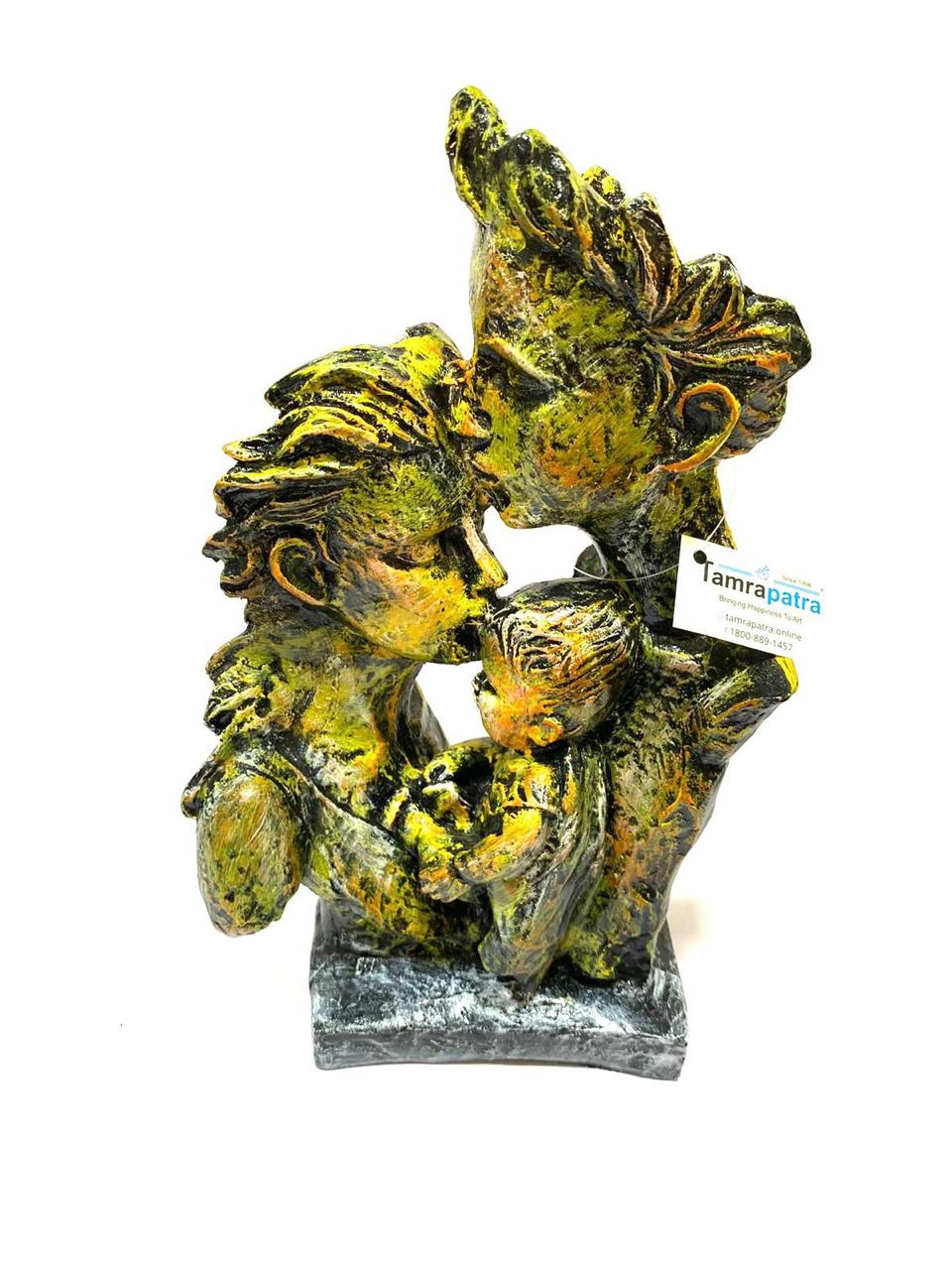 Family Sculpture Bedroom Side Table Ideas New Home Gifting's From Tamrapatra