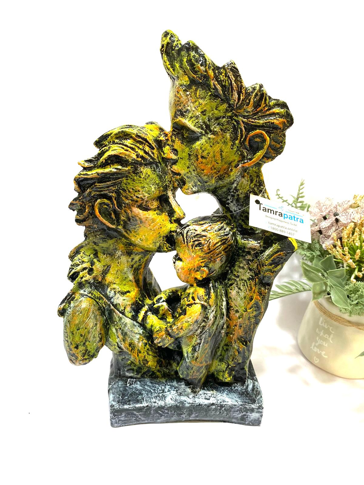 Family Sculpture Bedroom Side Table Ideas New Home Gifting's From Tamrapatra