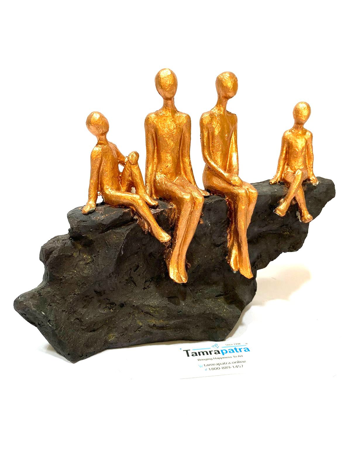 Family Sitting On Rock Beautiful Home Decor Artefacts Living Bedroom By Tamrapatra