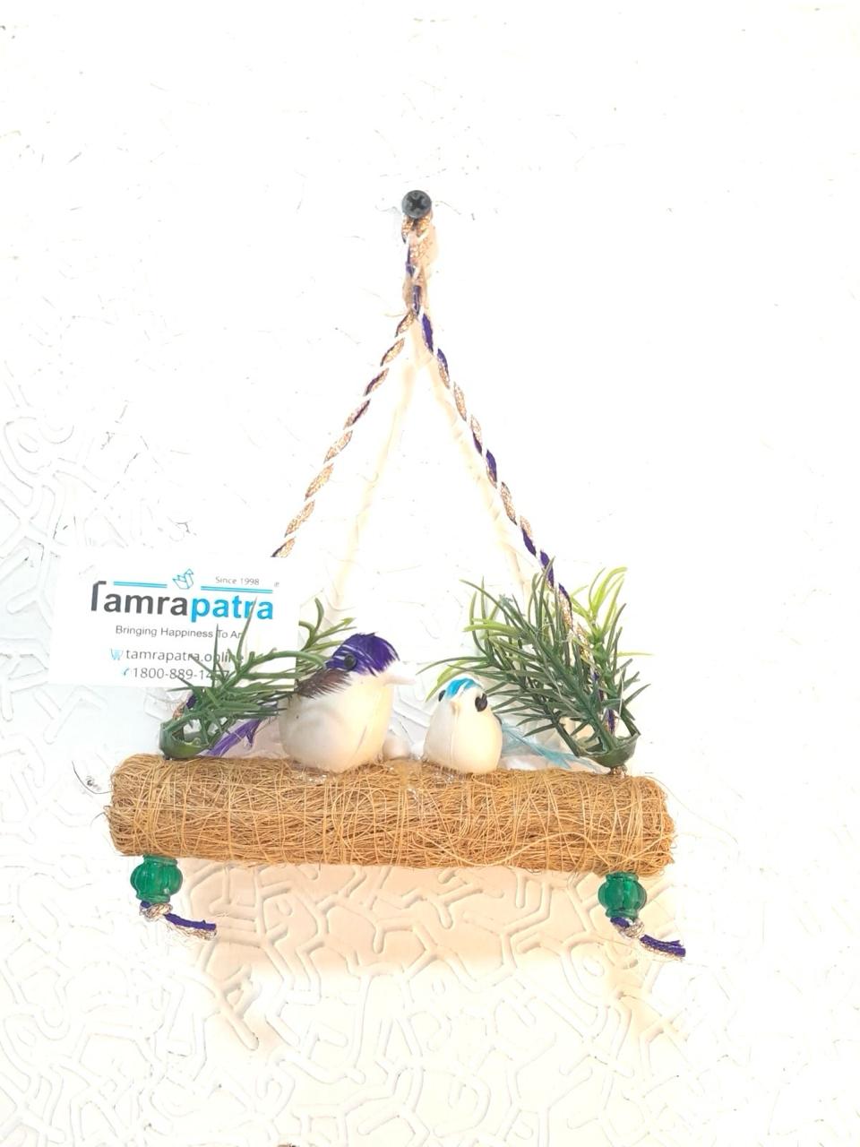 Bird Nest Various Kinds Colorful Birds Garden Exclusive Decoration By Tamrapatra