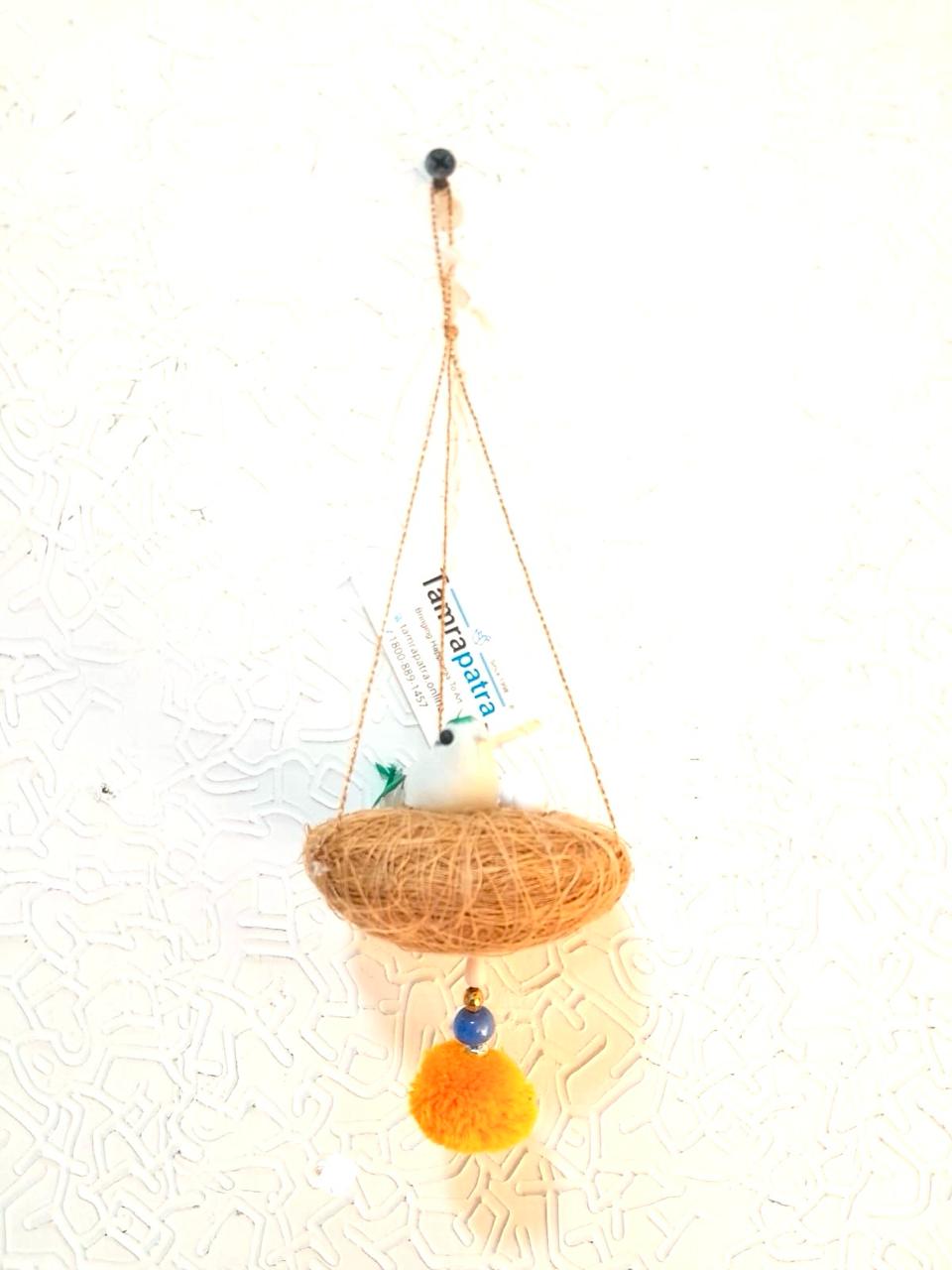 Bird Nest Hanging Attractive Garden & Home Decoration Made in India By Tamrapatra