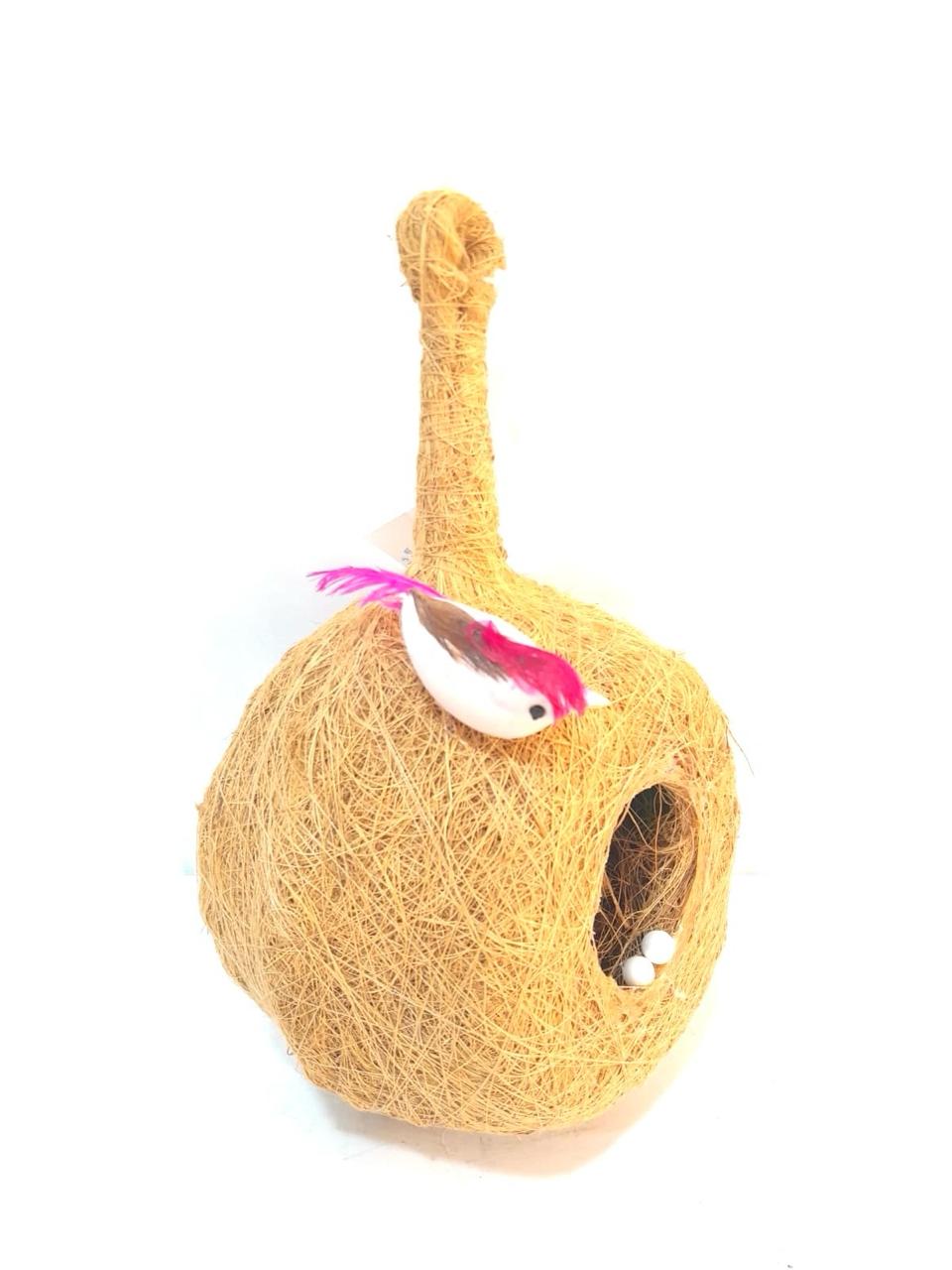 Big Weaver Bird Nest Excellent Natural Coir Eco Friendly Decoration By Tamrapatra