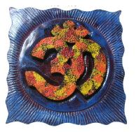 Attractive Design Surya With Om Resin Wall Artwork Sun Decor Tamrapatra