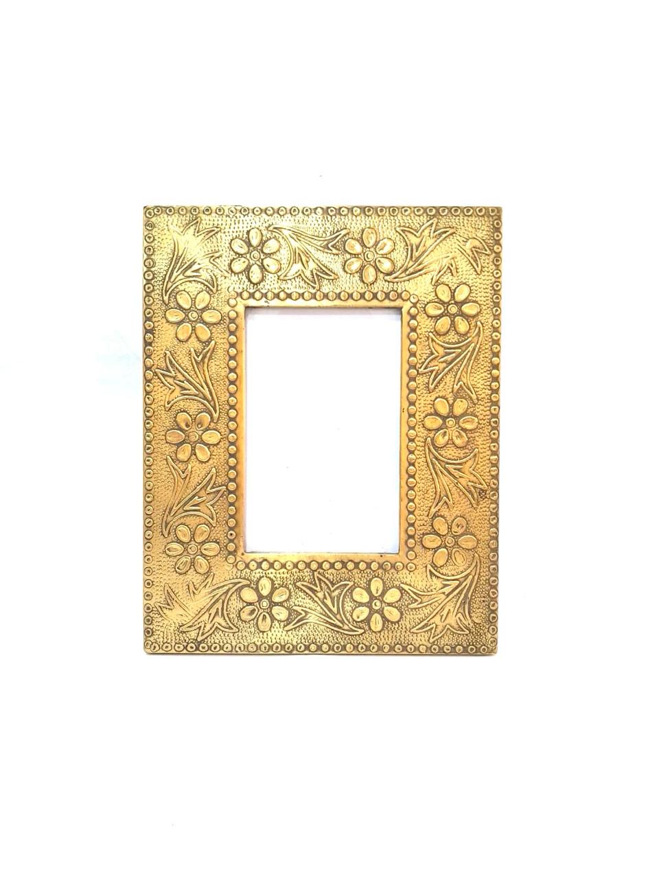 Brass Designed Photo Frames Antique Collection To Store Memories By Tamrapatra