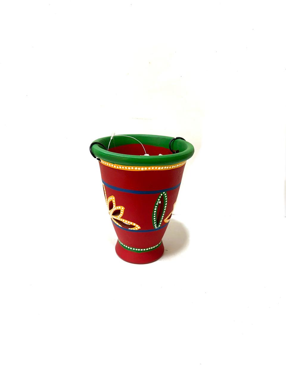 Terracotta Hanging Planters Creative Ideas For Indoor Natural Plants By Tamrapatra