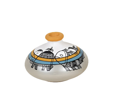 The Best Of Terracotta Pottery Miniature Hand Painted Pots New By Tamrapatra