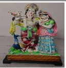 Antique Various Finish Radha Krishna The Display of Spiritual Décor By Tamrapatra