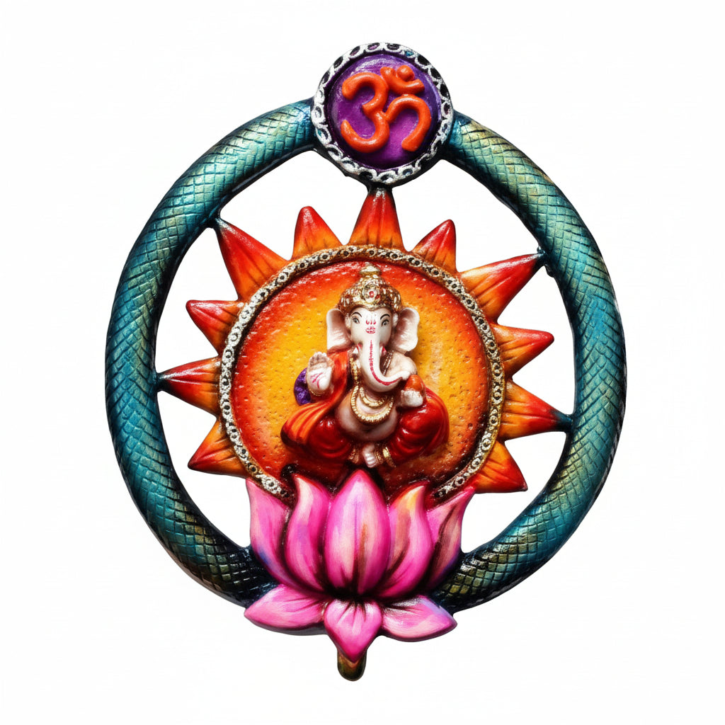 Various Style Ganesha Frame Hanging Resin Outdoor Indoor Entrance By Tamrapatra