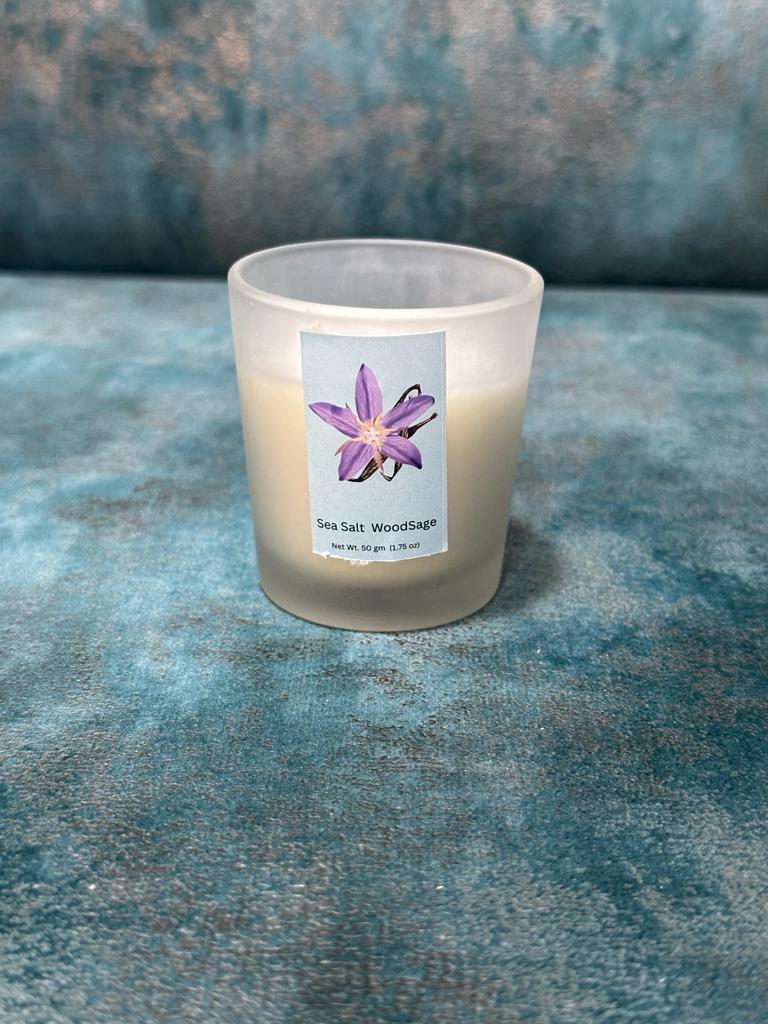 Aroma Candles In Glass Various Essence Set Of 4 Gifting’s From Tamrapatra