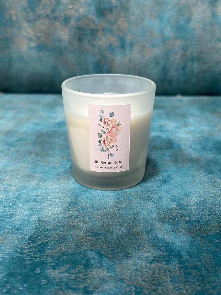 Aroma Candles In Glass Various Essence Set Of 4 Gifting’s From Tamrapatra