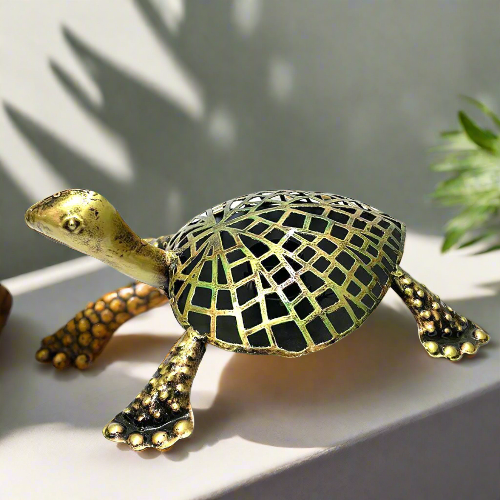 Tortoise Jali Candle Holder Adds Beauty To Your Space Lucky Arts By Tamrapatra