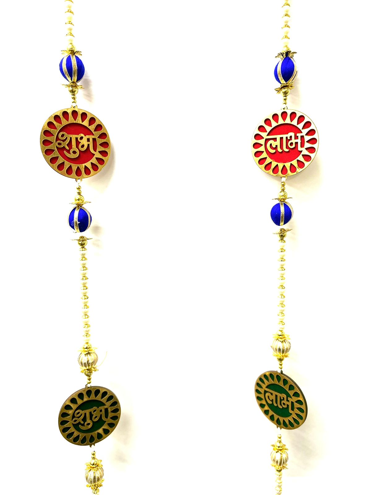Shubh Labh Hangings Danglers Festival Home Entrance Decoration By Tamrapatra