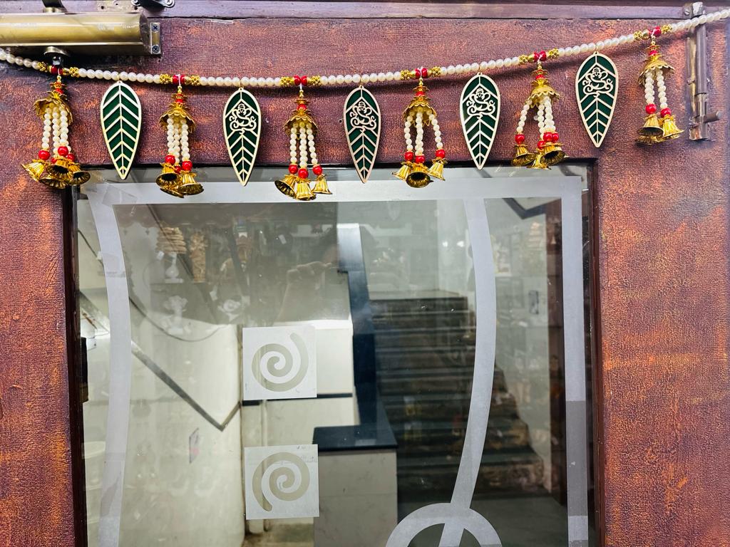 Traditional Hangings Toran Decoration For Home Office Exclusively From Tamrapatra