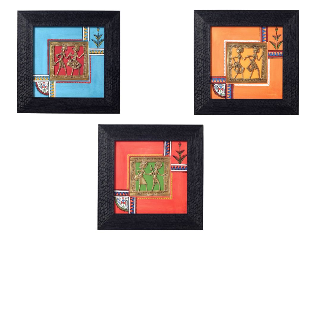 Beautiful Shades With Classic Frame Warli Dhokra Fusion Art Now At Tamrapatra