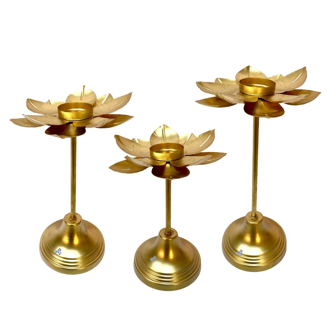 Tealight Holder In Various Size Excellent Handmade Festival Decor By Tamrapatra